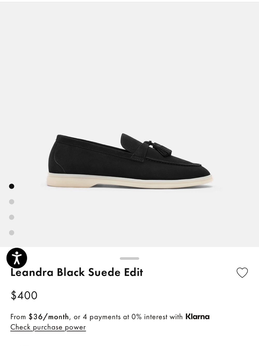 Scarosso Leandra Black Suede Tassel Loafers
